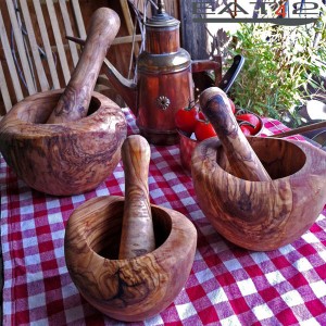 Olive wood bowl, cutting boards and mortars - Olivenholzprodukte